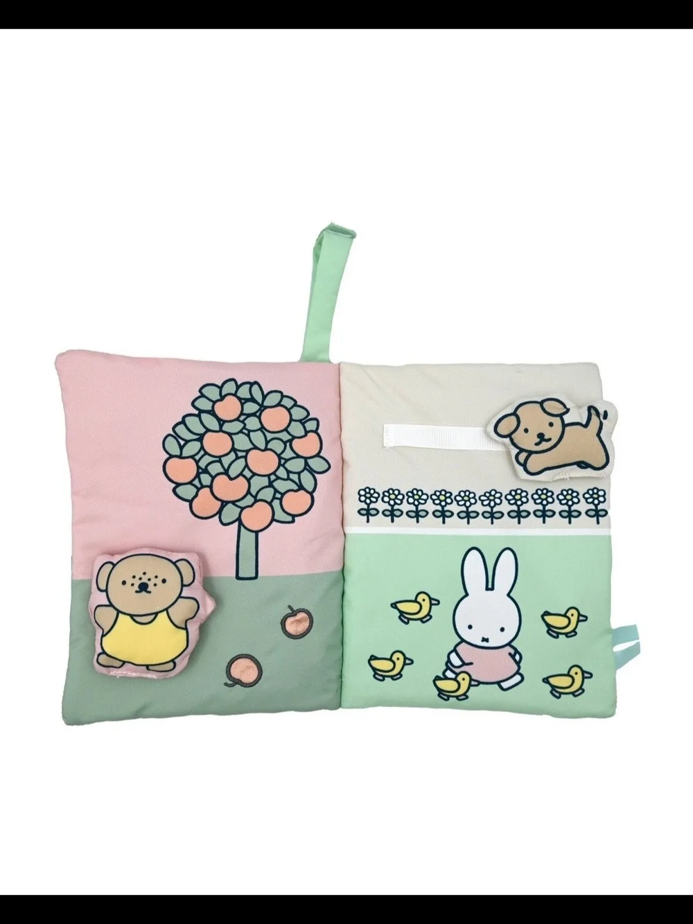NWT Miffy Spring Deluxe Baby Soft Book Sensory Toy Miffy & Boris